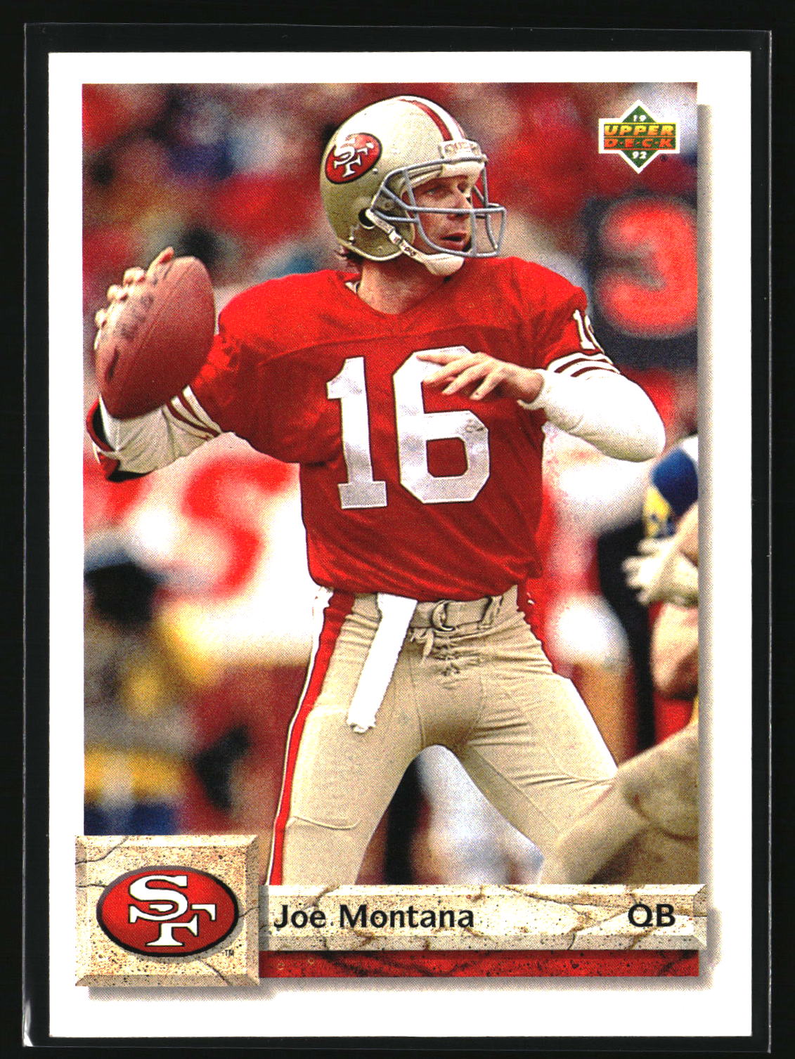 Joe Montana 1992 Upper Deck #560