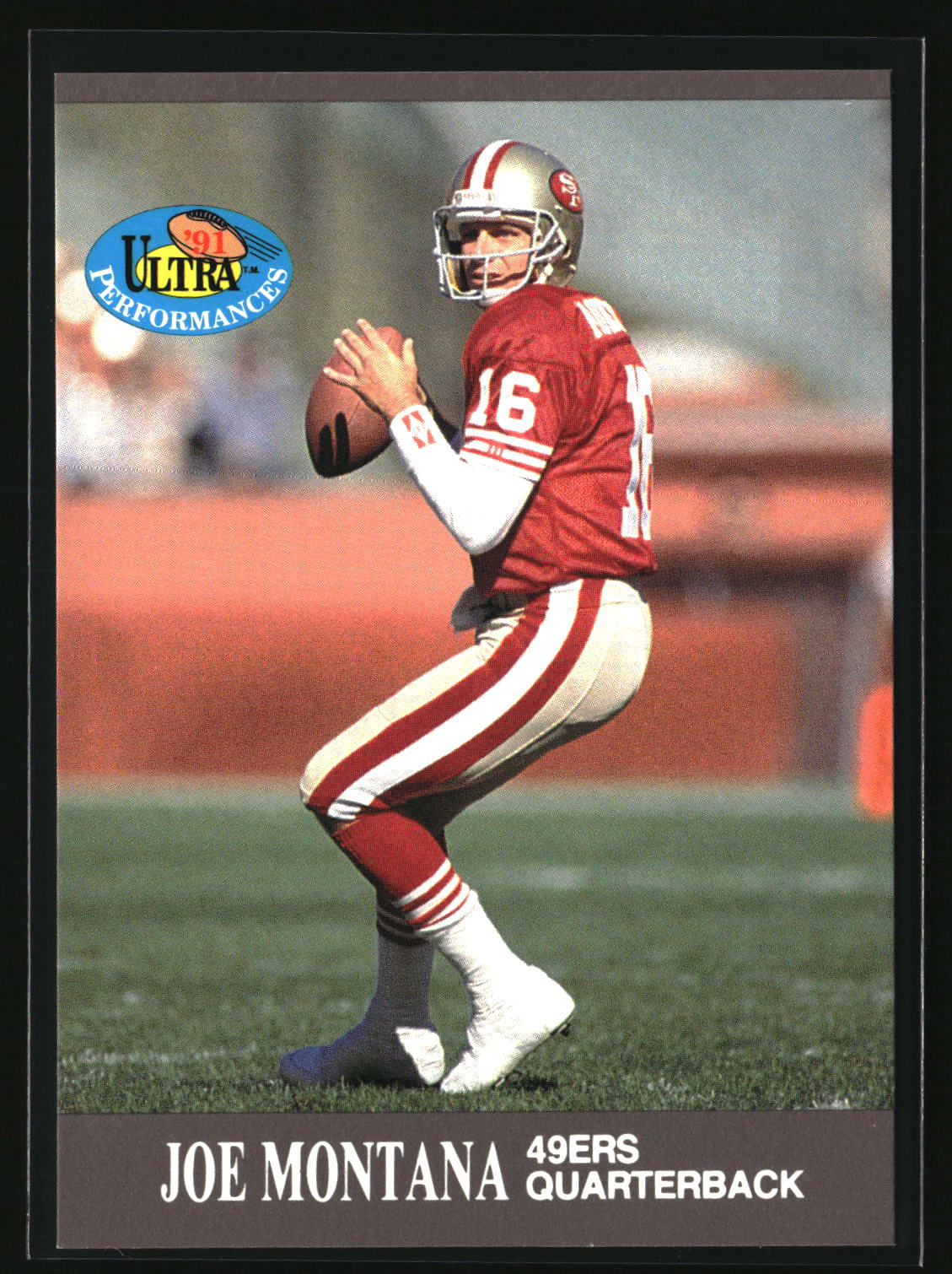 Joe Montana 1991 Ultra Ultra Performances #4