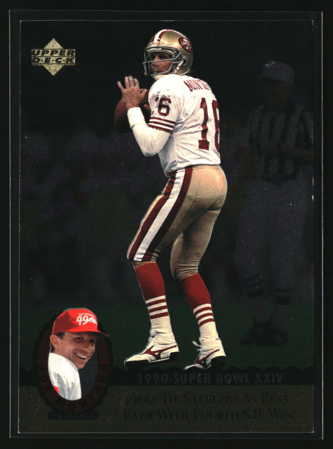 Joe Montana 1995 Upper Deck Joe Montana Trilogy #MT13