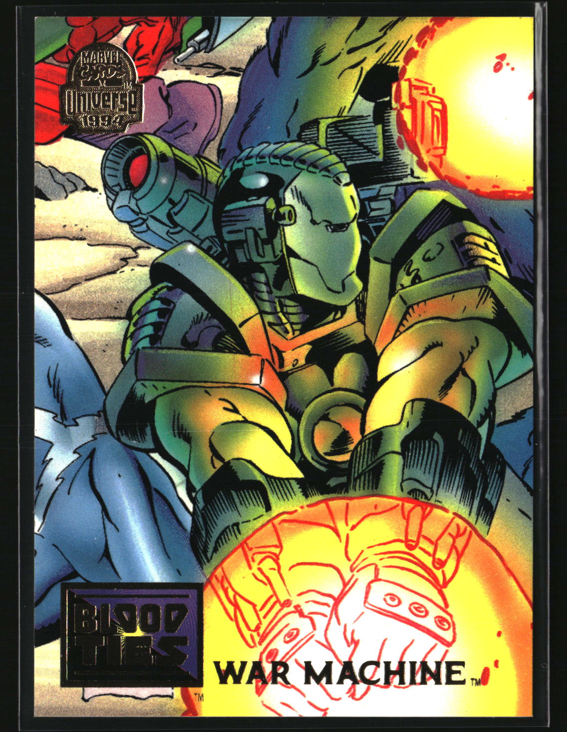 War Machine 1994 Fleer Marvel Universe #36