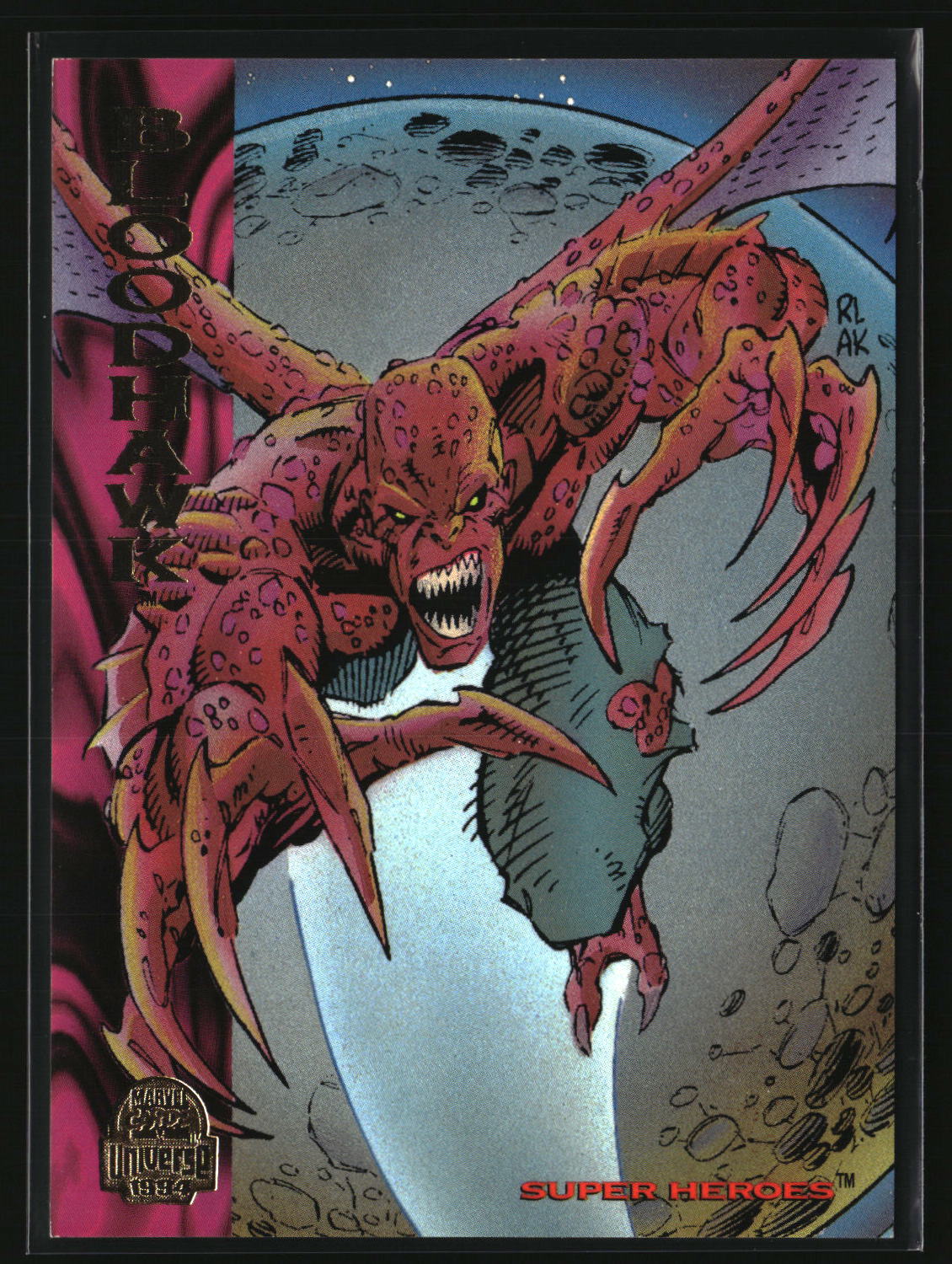 Bloodhawk 1994 Fleer Marvel Universe #171