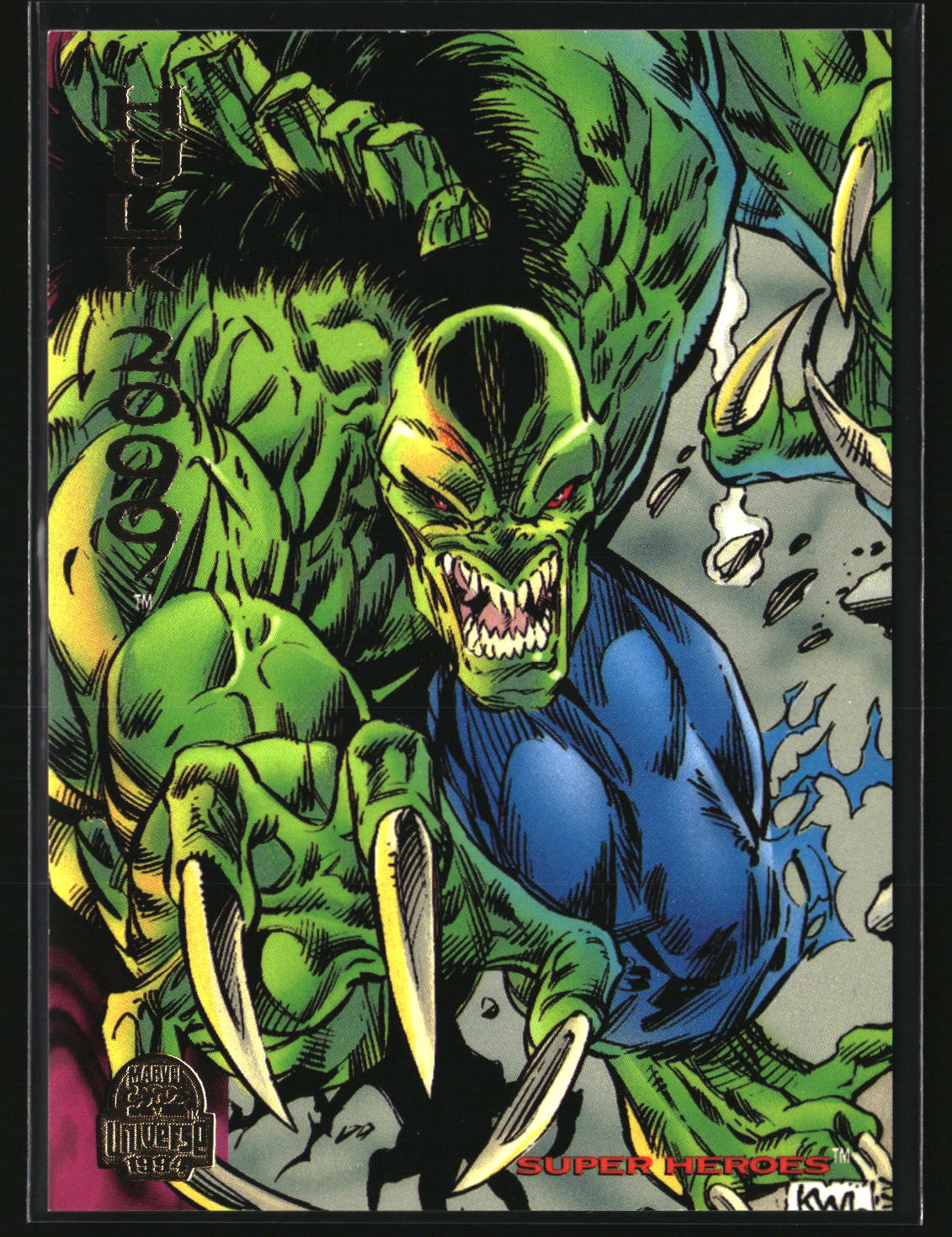 Hulk 2099 1994 Fleer Marvel Universe #176