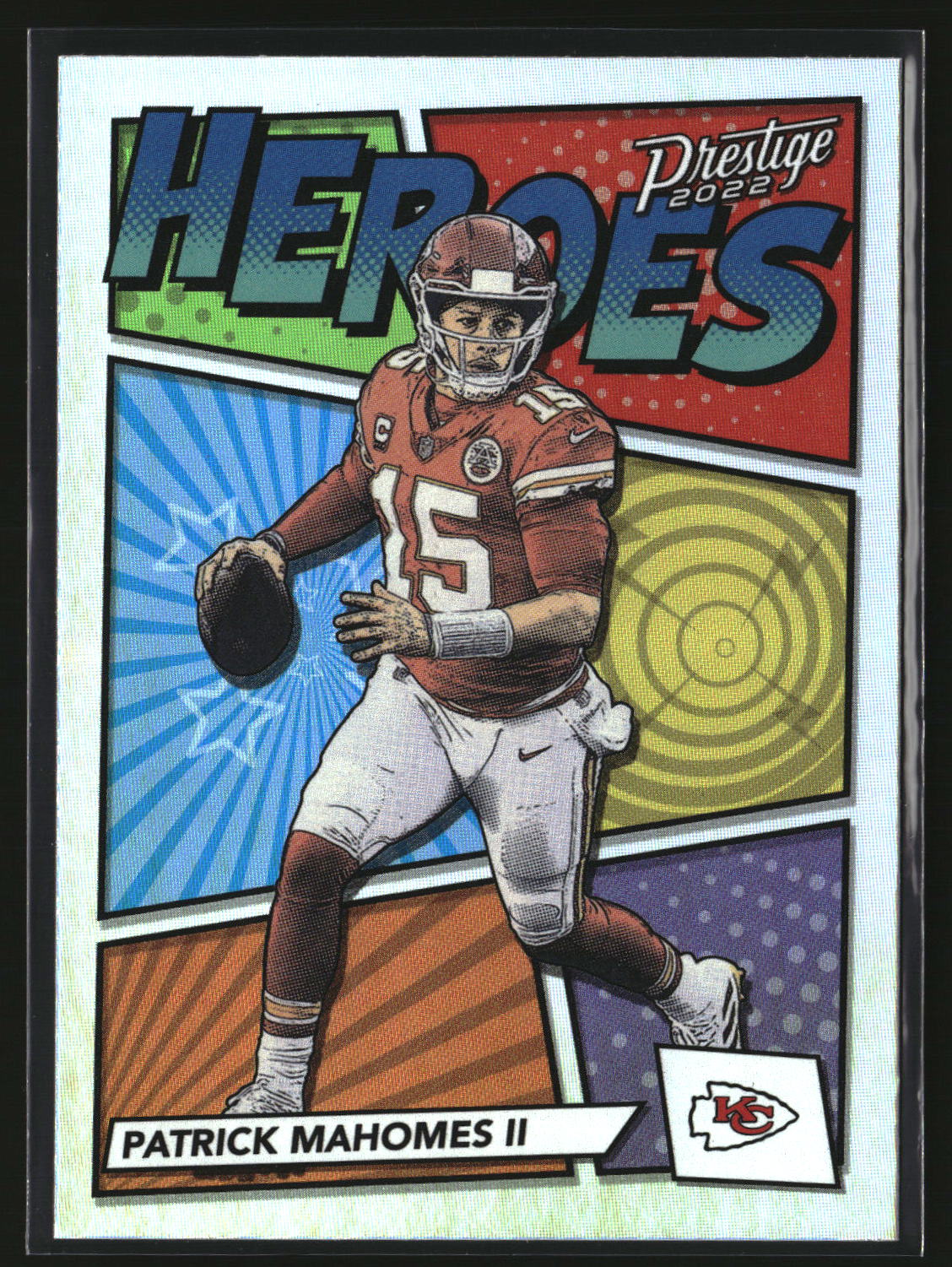 Patrick Mahomes II 2022 Panini Prestige Heroes #H-4