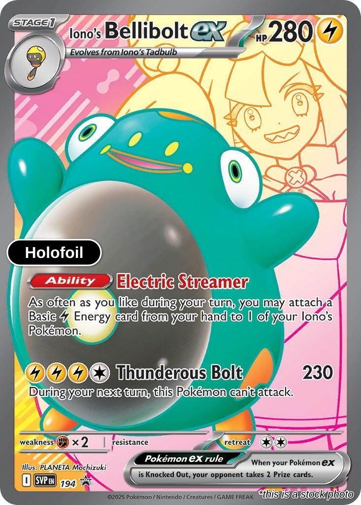 Iono's Bellibolt ex - 194