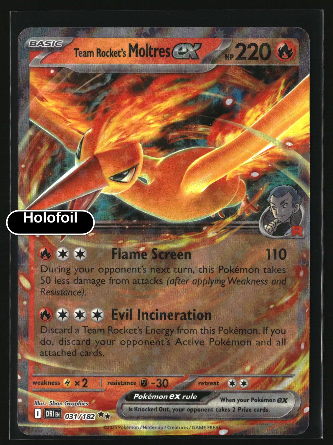 Team Rocket's Moltres ex