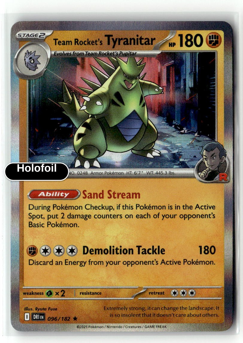 Team Rocket's Tyranitar