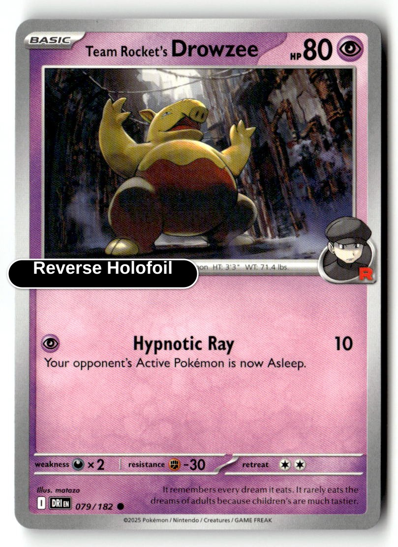 Team Rocket's Drowzee