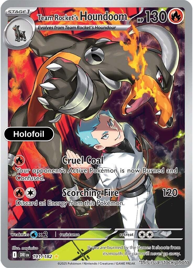 Team Rocket's Houndoom - 191/182