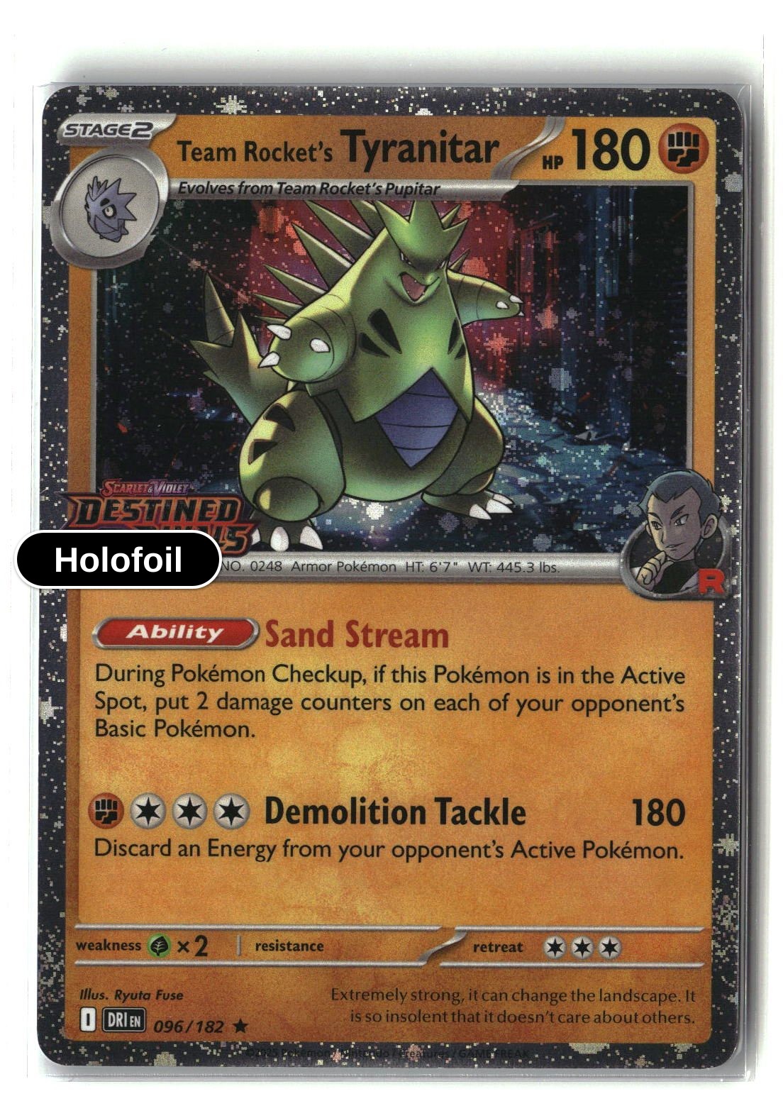 Team Rocket's Tyranitar (Prerelease)