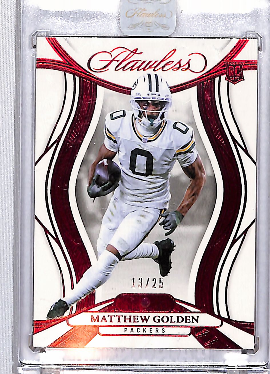 Matthew Golden 2025 Panini Flawless #87 #/25