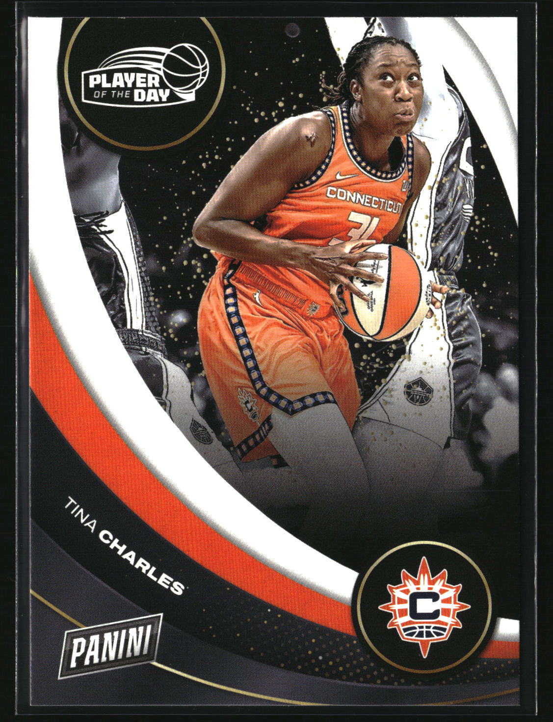 Tina Charles 2025 Panini WNBA Player of the Day #39