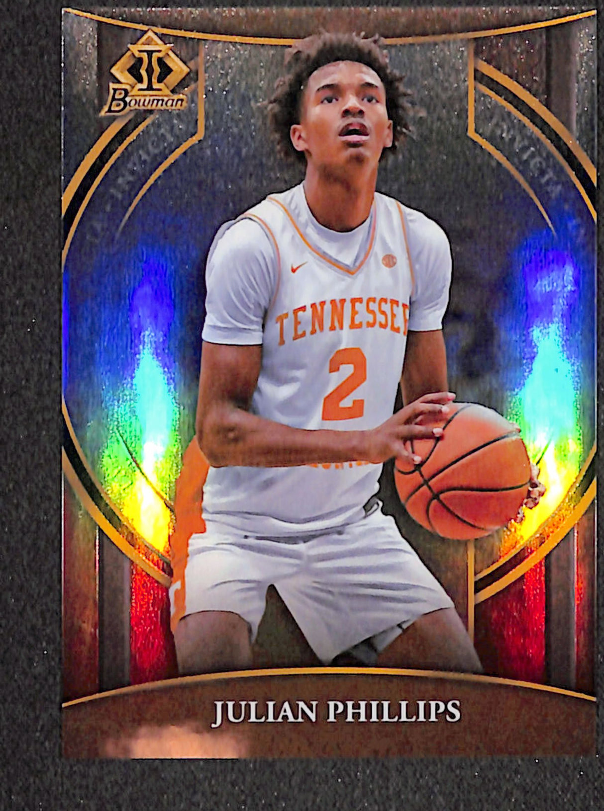 Julian Phillips 2022-23 Bowman University Chrome Bowman Invicta #BI-13