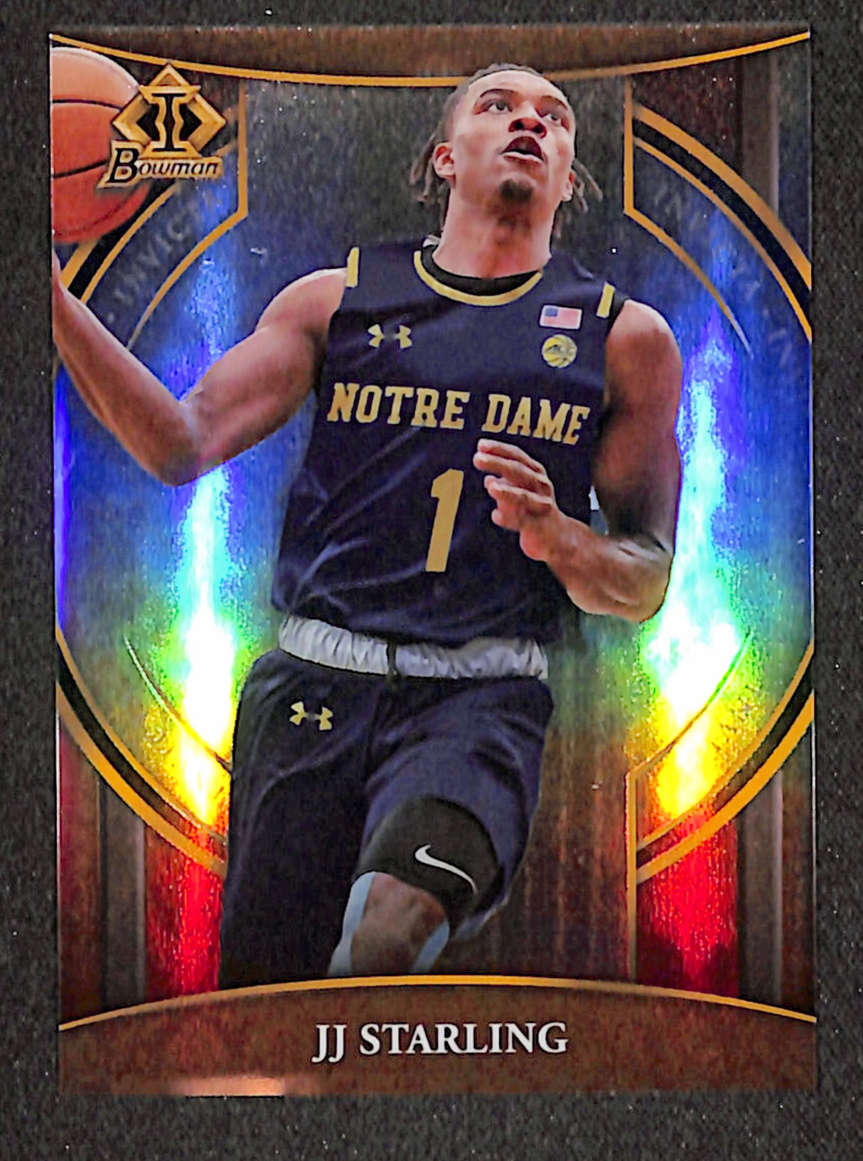 JJ Starling 2022-23 Bowman University Chrome Bowman Invicta #BI-11