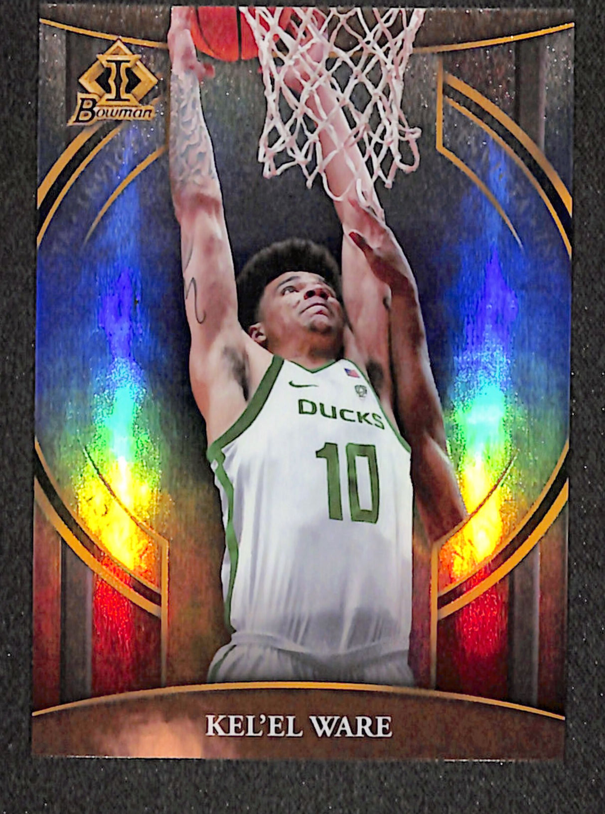 Kel'el Ware 2022-23 Bowman University Chrome Bowman Invicta #BI-12