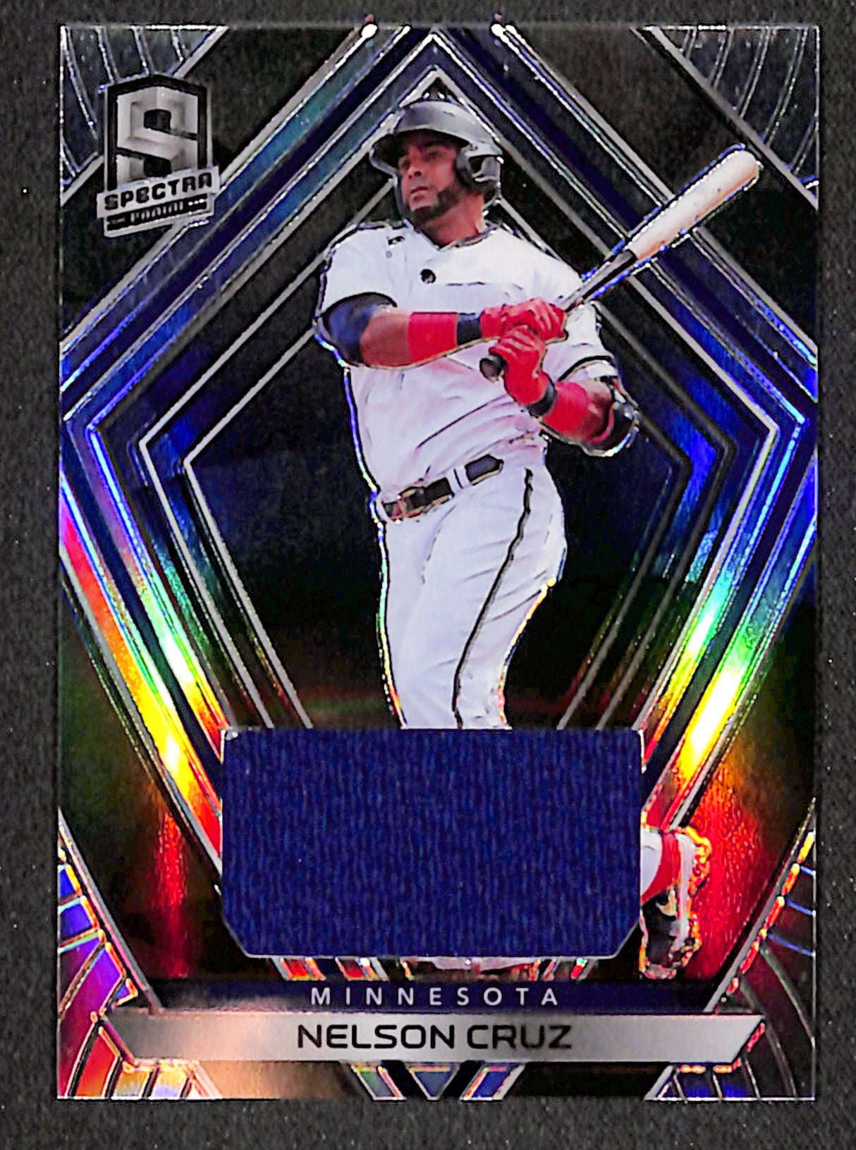 Nelson Cruz 2020 Panini Chronicles Spectra Swatches #1