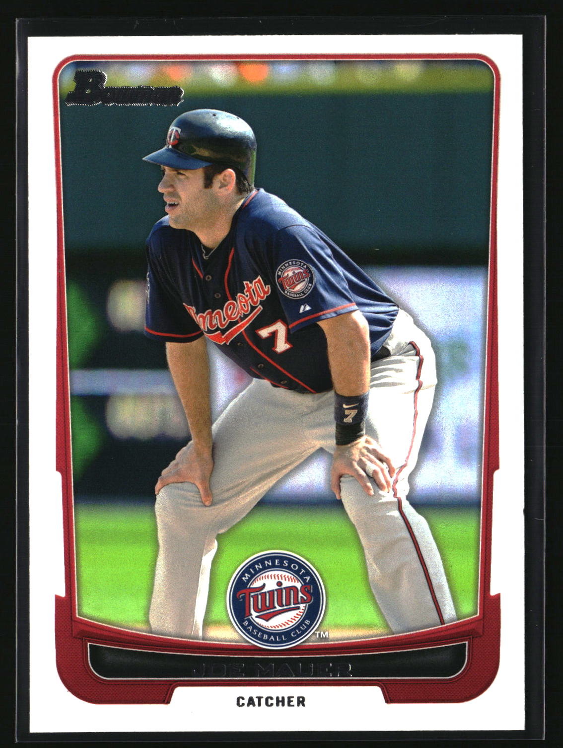 Joe Mauer 2012 Bowman #87
