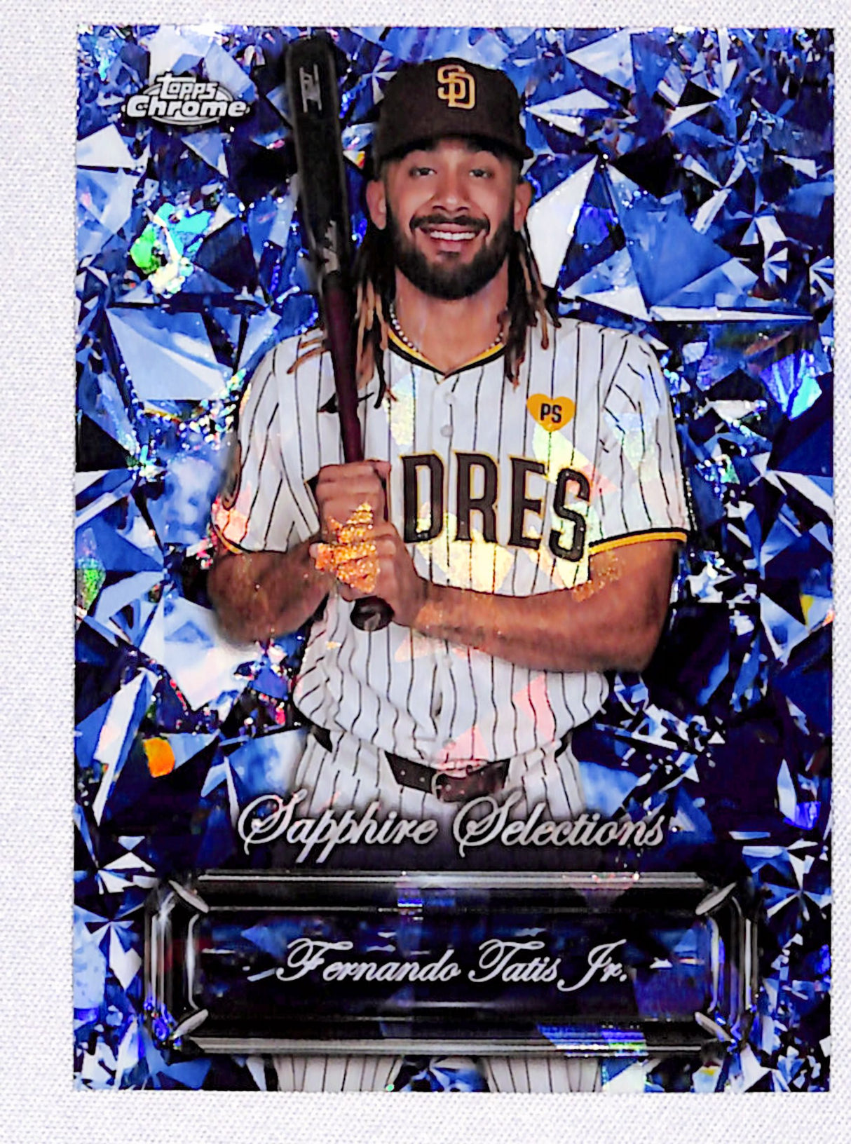 Fernando Tatis Jr. 2024 Topps Chrome Sapphire Edition Sapphire Selections #SS-15
