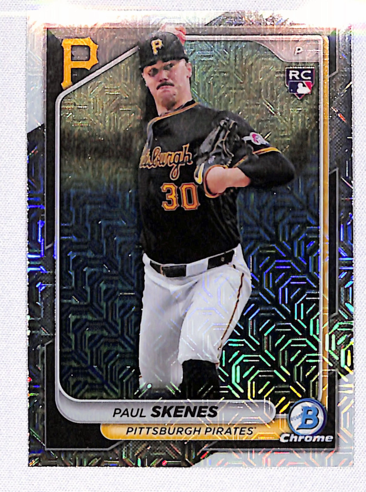 Paul Skenes 2024 Bowman Chrome Mojo Refractors #31