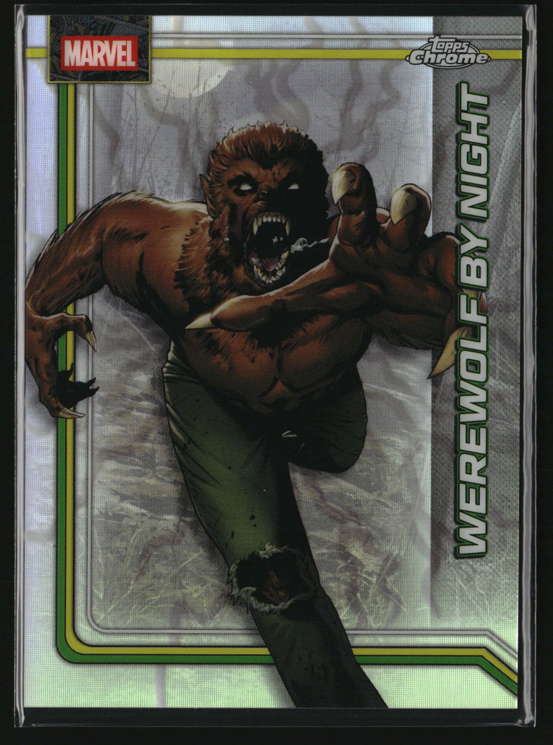 Werewolf by Night 2026 Chrome Marvel Comics Storm's Lightning Refractor #195