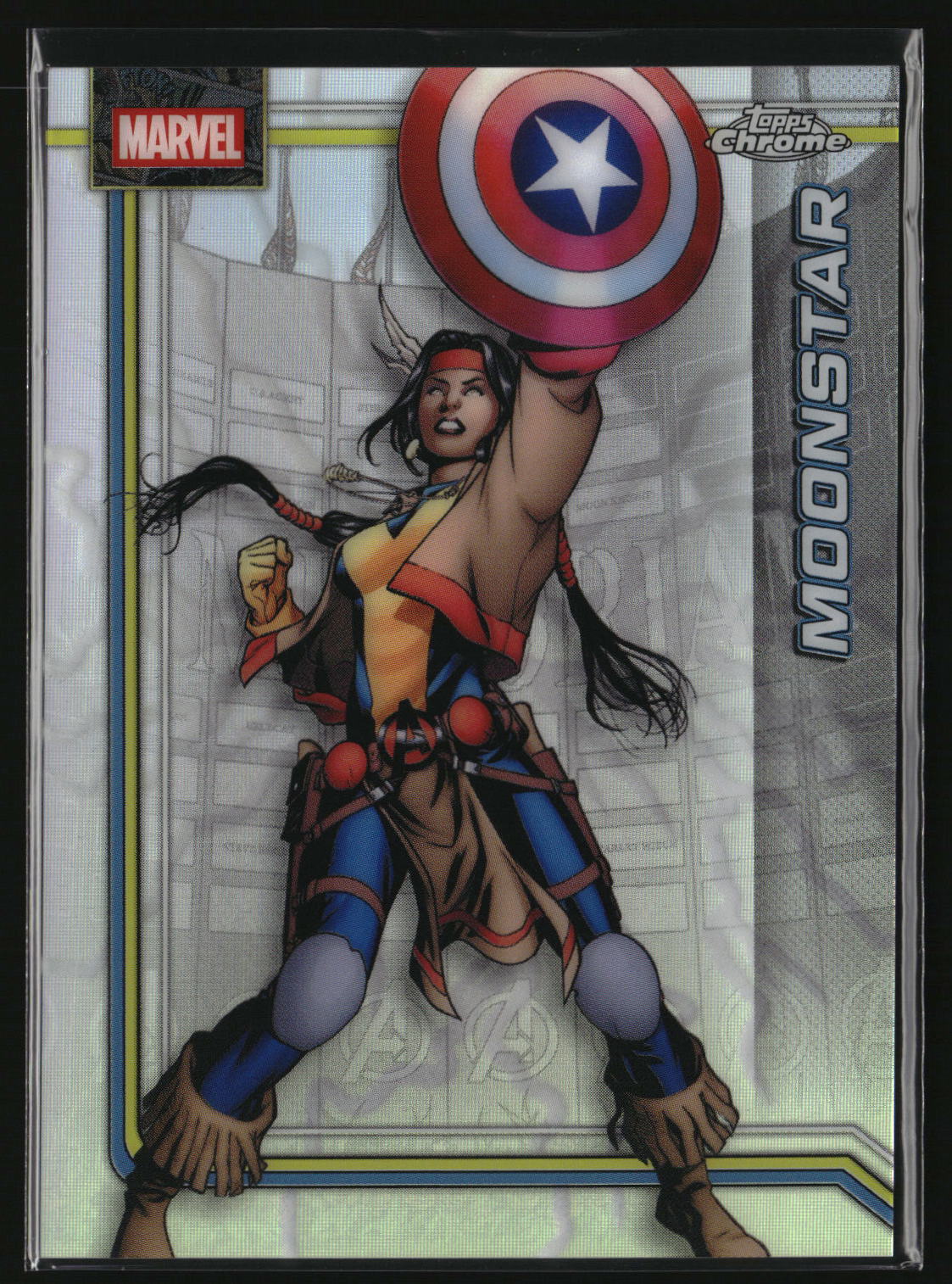 Moonstar 2026 Topps Chrome Marvel Comics Refractor #82