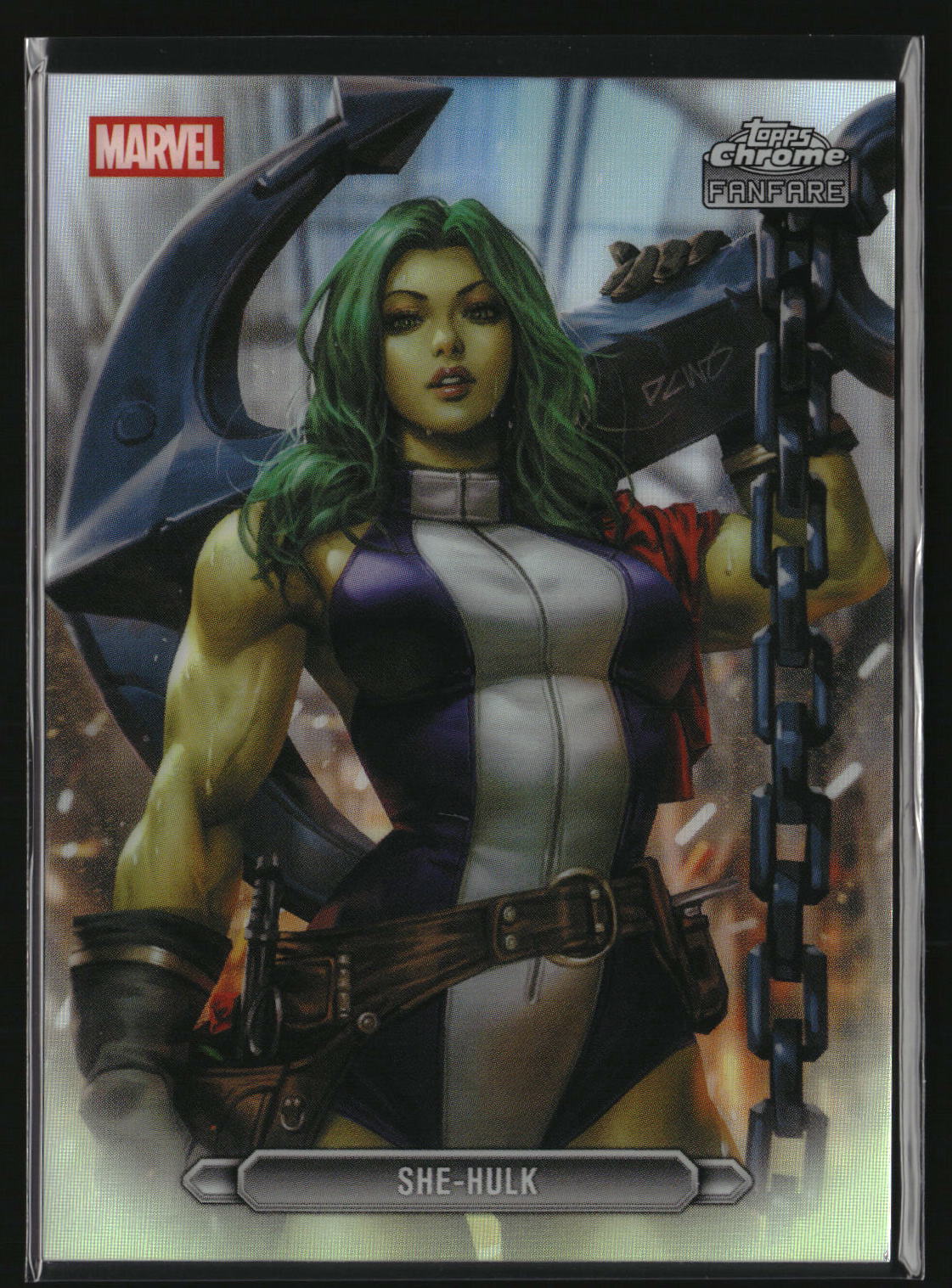 She-Hulk 2026 Topps Chrome Marvel Comics Fanfare #FF-37