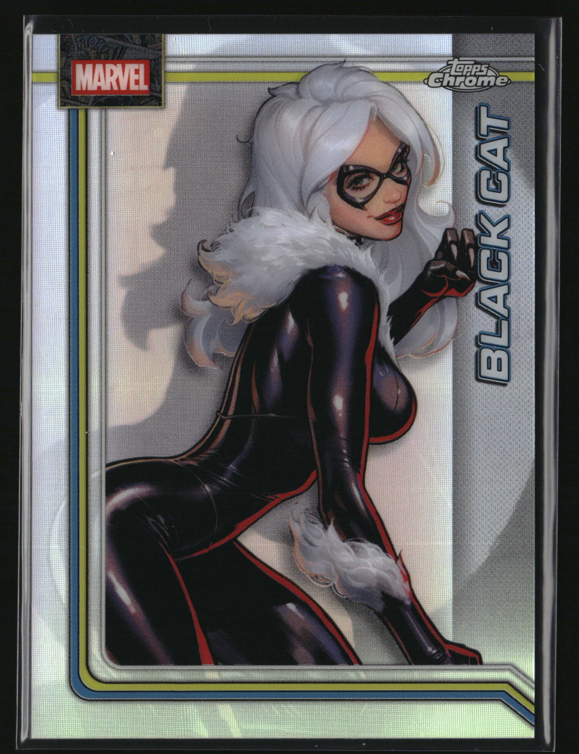 Black Cat 2026 Topps Chrome Marvel Comics Refractor #13