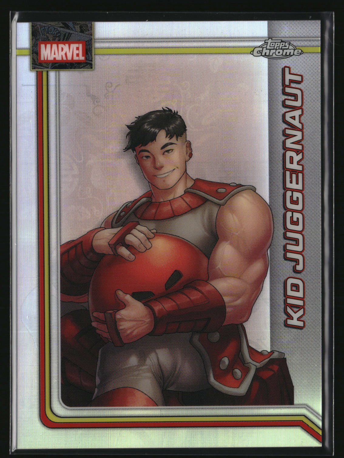 Kid Juggernaut 2026 Topps Chrome Marvel Comics Refractor #64
