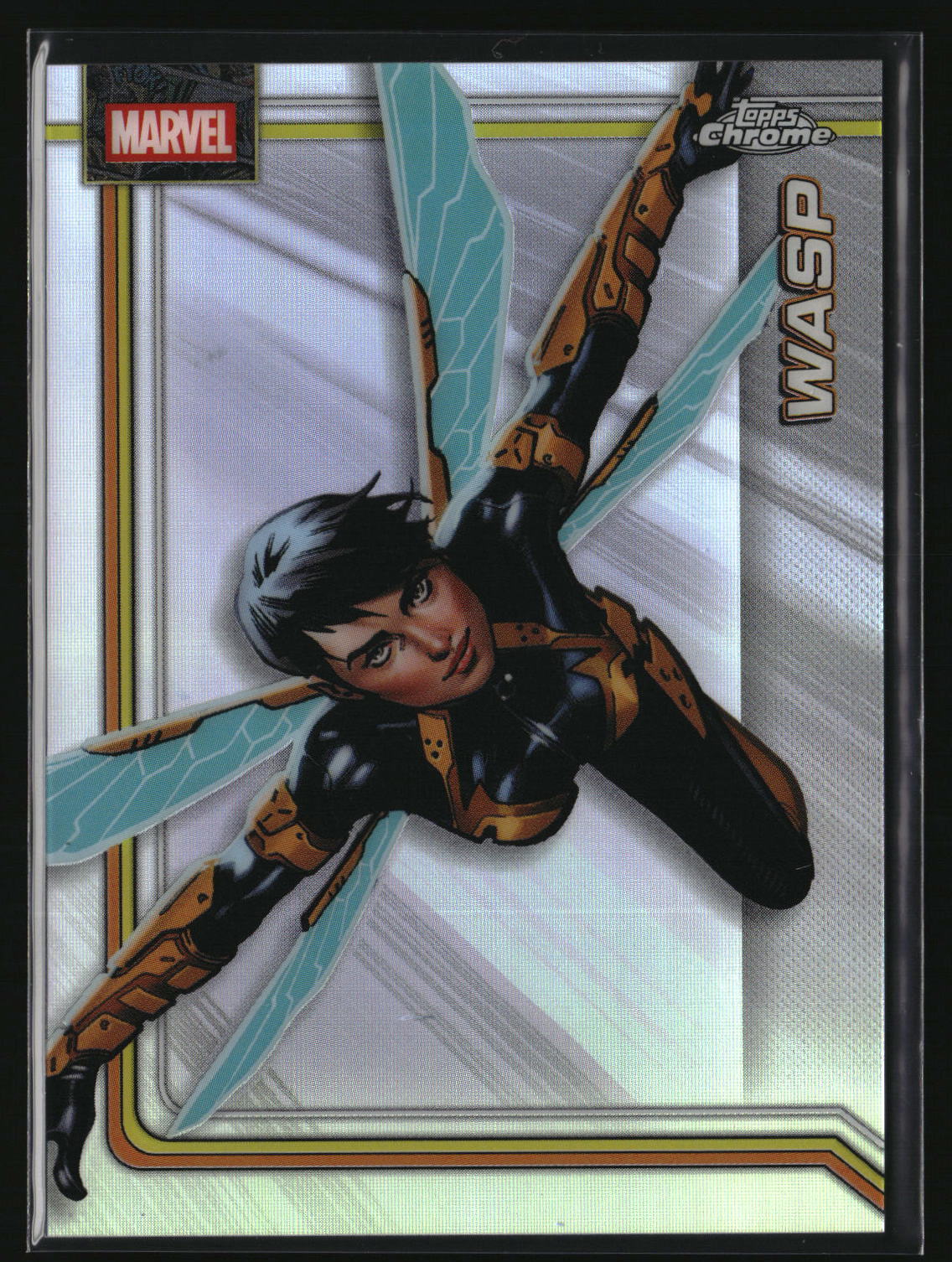 Wasp 2026 Topps Chrome Marvel Comics Refractor #194