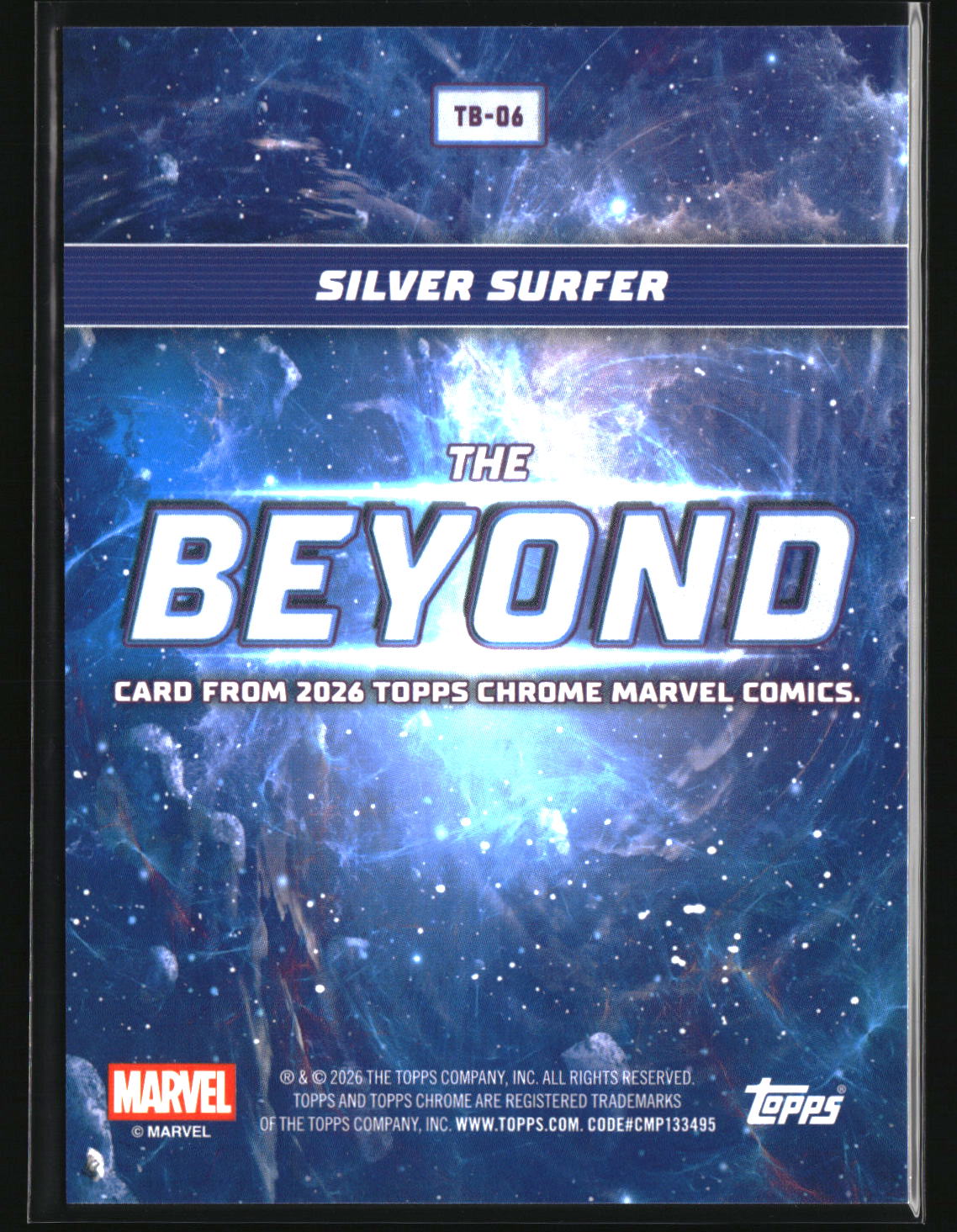 Silver Surfer 2026 Topps Chrome Marvel Comics The Beyond #TB-06