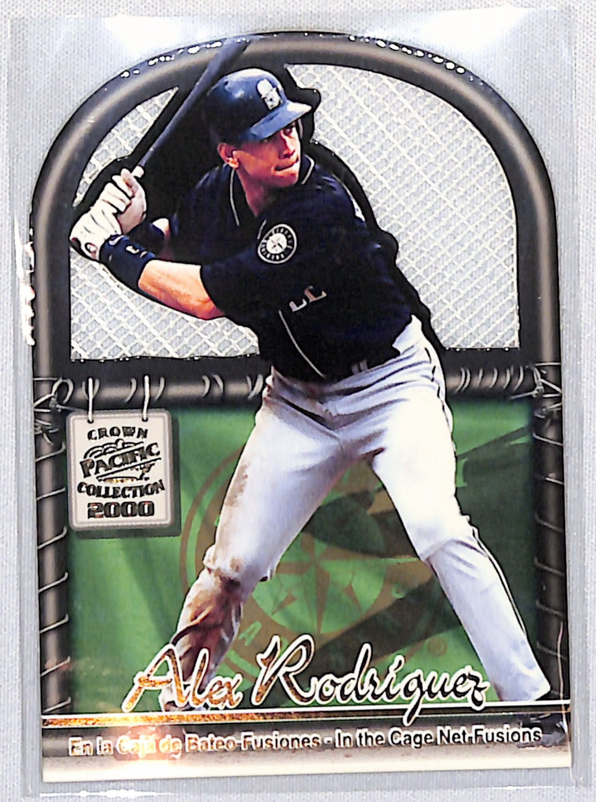 Alex Rodriguez 2000 Pacific Crown Collection In the Cage #18