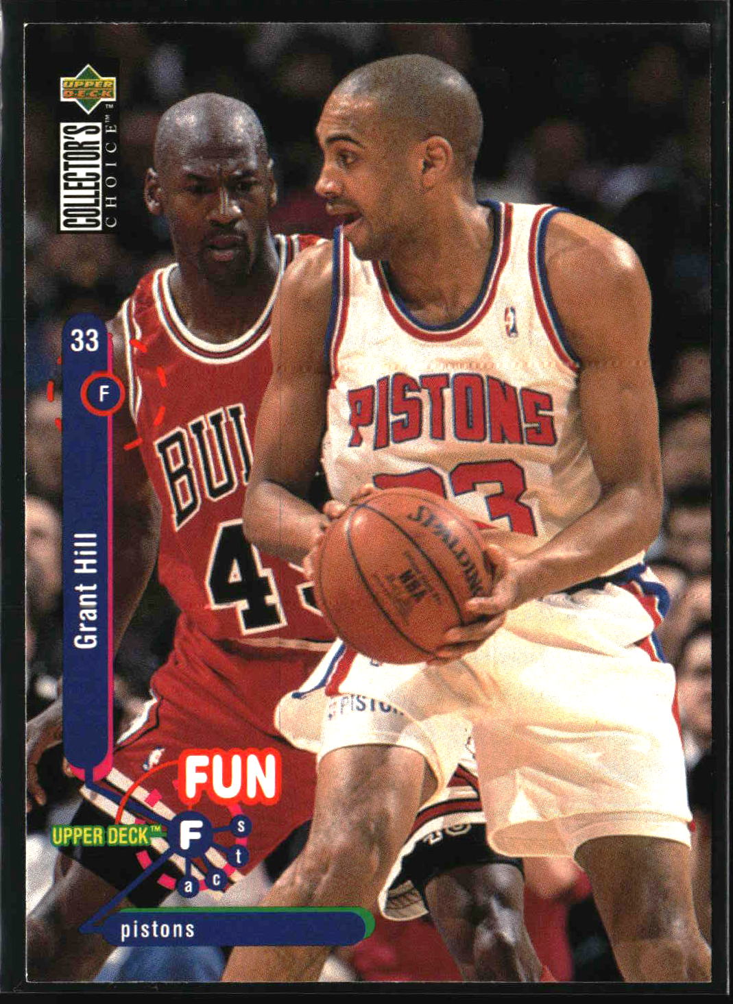 Grant Hill 1995-96 Collector's Choice #173