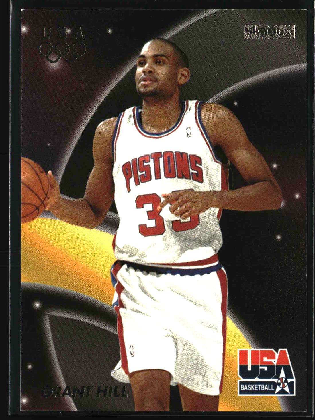 Grant Hill 1996 SkyBox USA #42