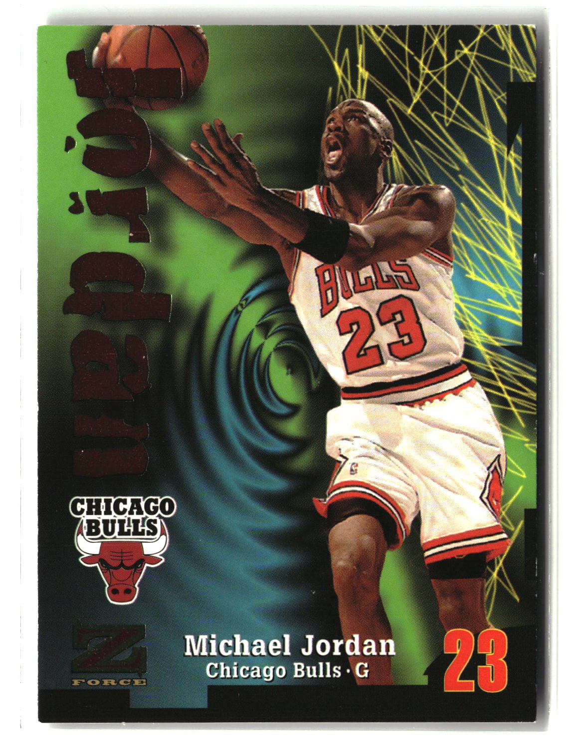 Michael Jordan 1997-98 SkyBox Z-Force #23