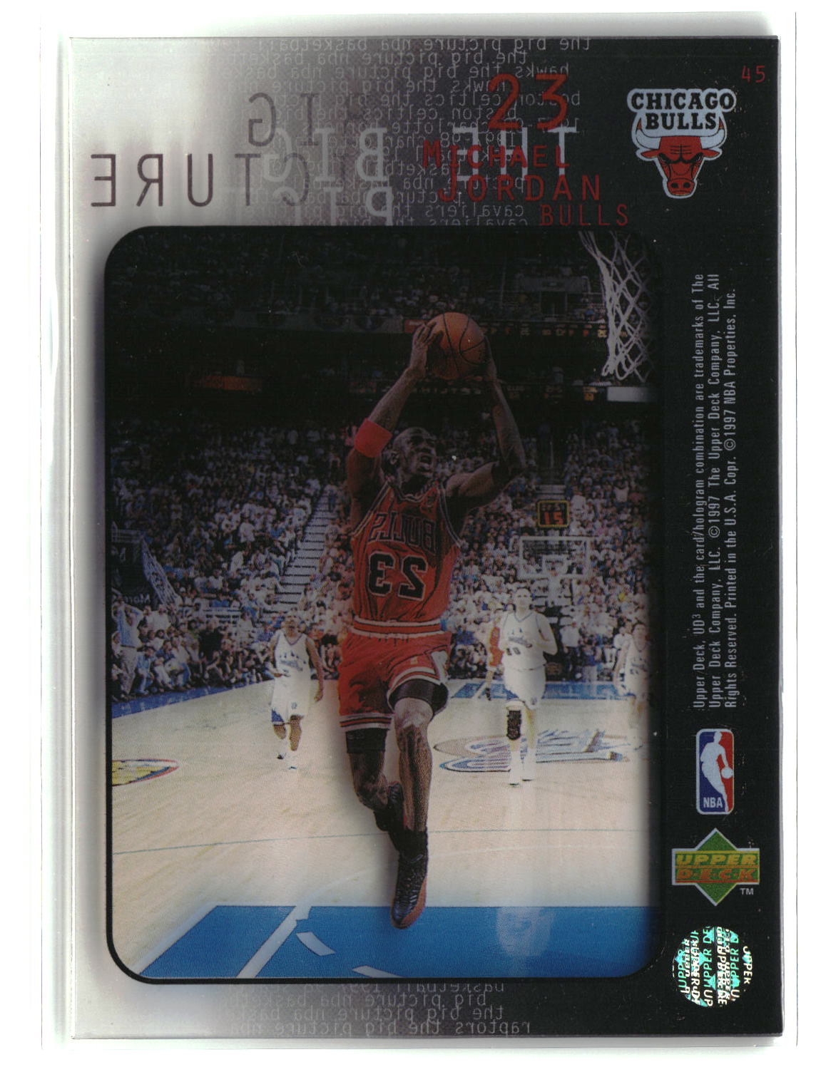 Michael Jordan 1997-98 Upper Deck UD3 #45