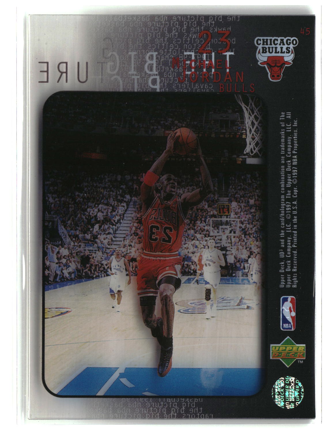 Michael Jordan 1997-98 Upper Deck UD3 #45