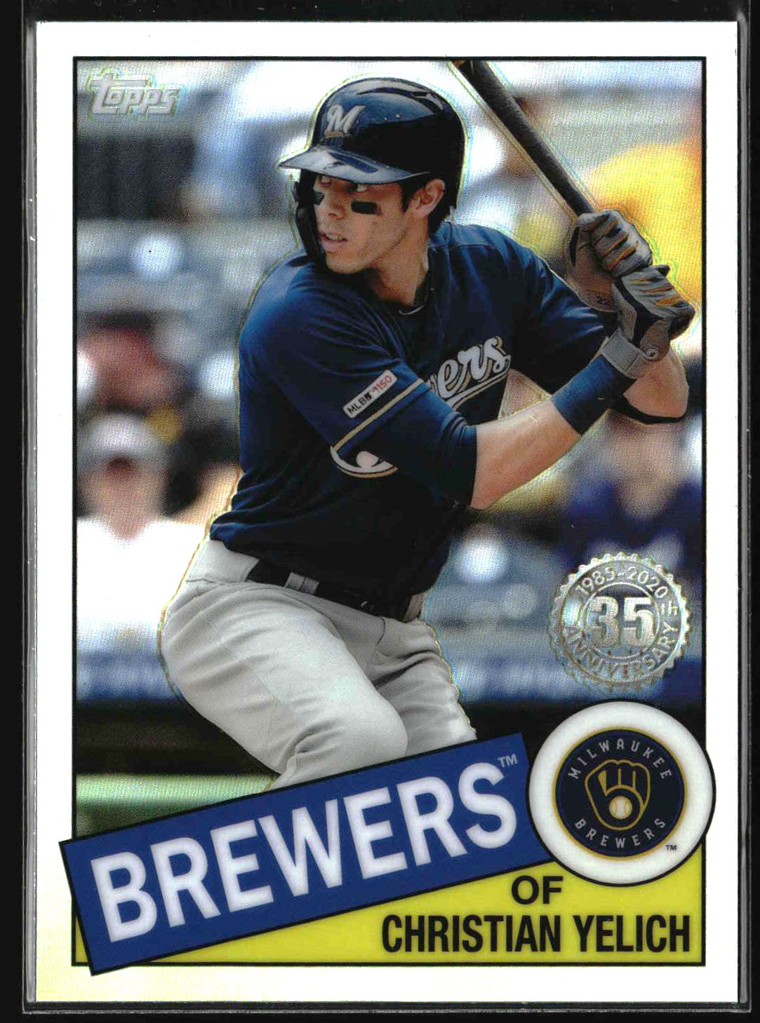Christian Yelich 2020 Topps Chrome 1985 Topps Baseball #85TC-15