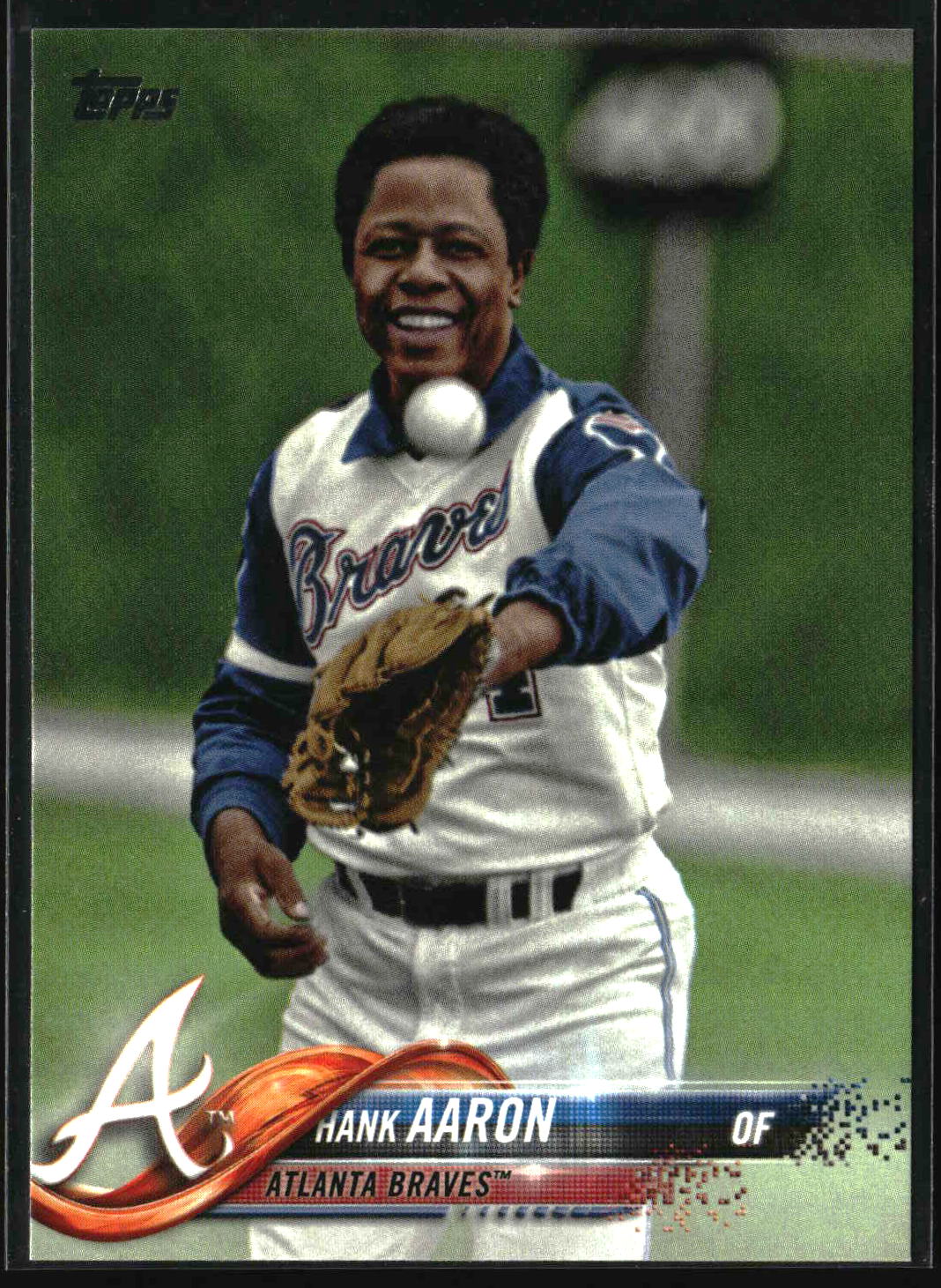 Hank Aaron 2018 Topps : Legend #582d