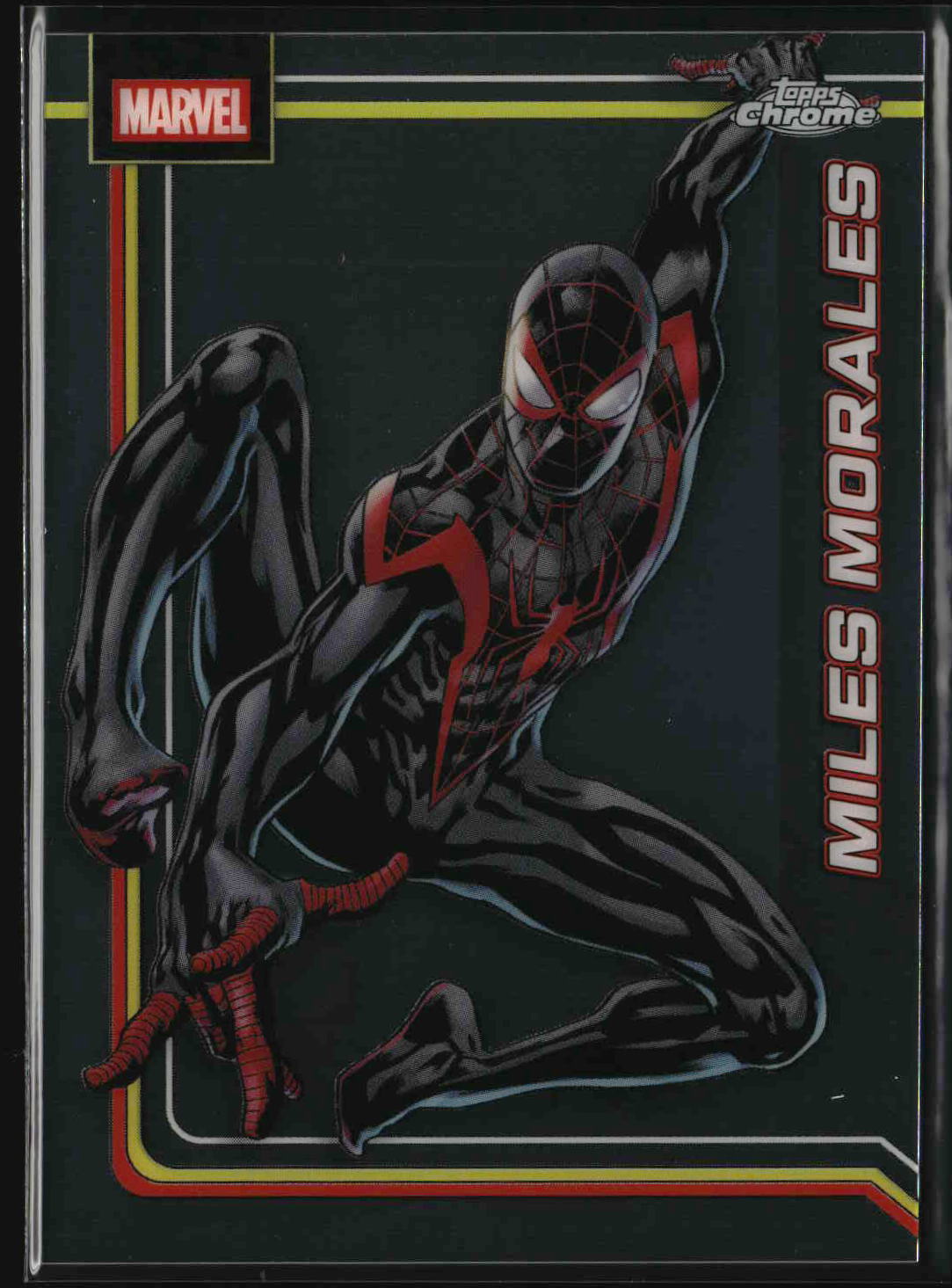 Miles Morales 2026 Topps Chrome Marvel Comics #78