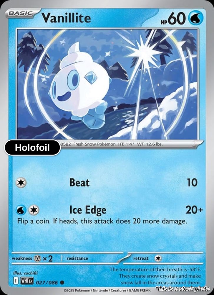 Vanillite (Master Ball Pattern)