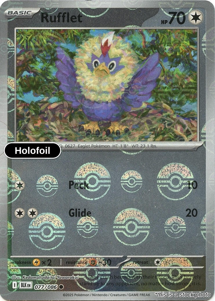 Rufflet (Poke Ball Pattern)