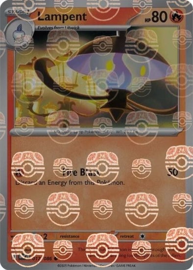 Lampent (Master Ball Pattern)