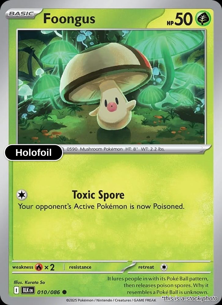 Foongus (Poke Ball Pattern)