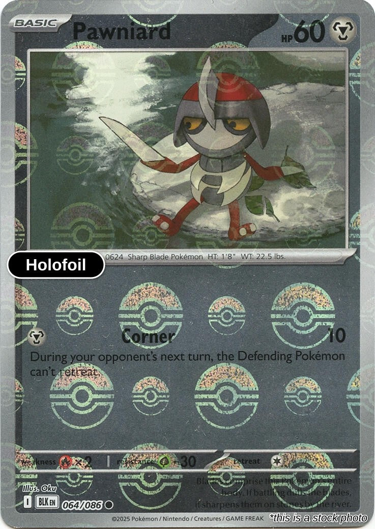 Pawniard (Poke Ball Pattern)