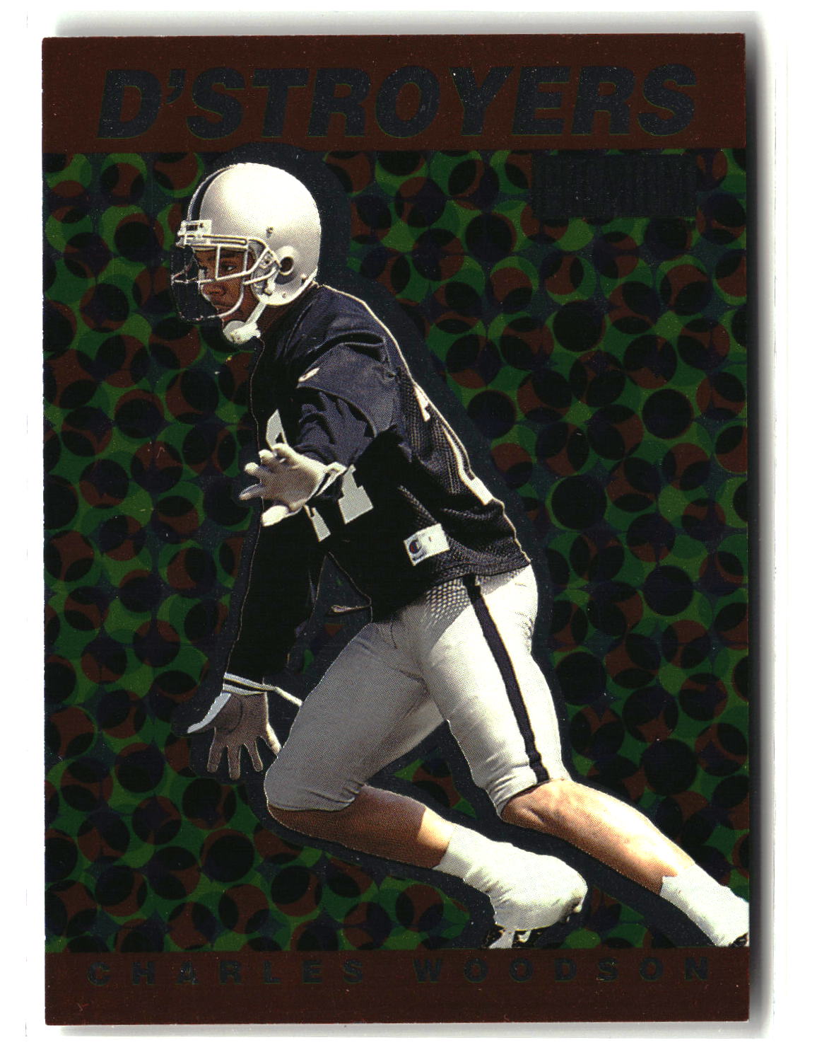 Charles Woodson 1998 SkyBox Premium D'stroyers #3 D