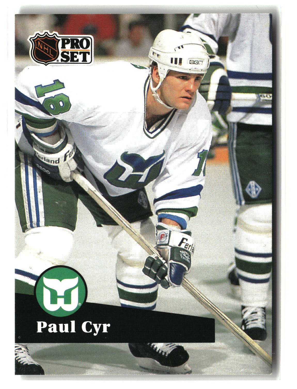 Paul Cyr 1991-92 Pro Set French #88