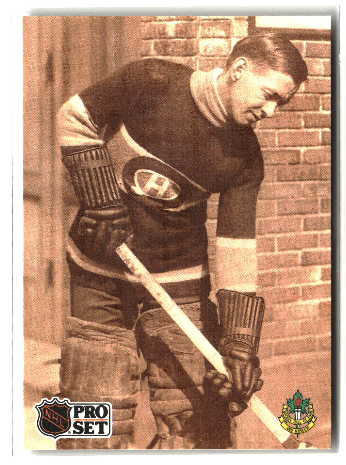 Georges Vezina 1991-92 Pro Set French #333
