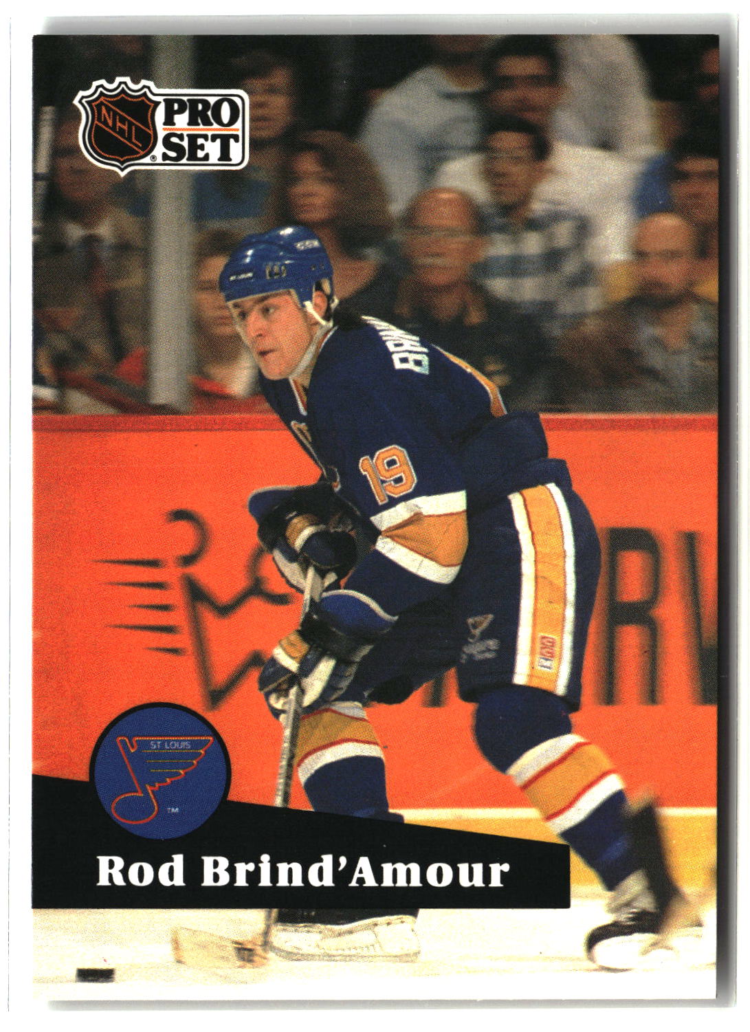 Rod Brind'Amour 1991-92 Pro Set French #211