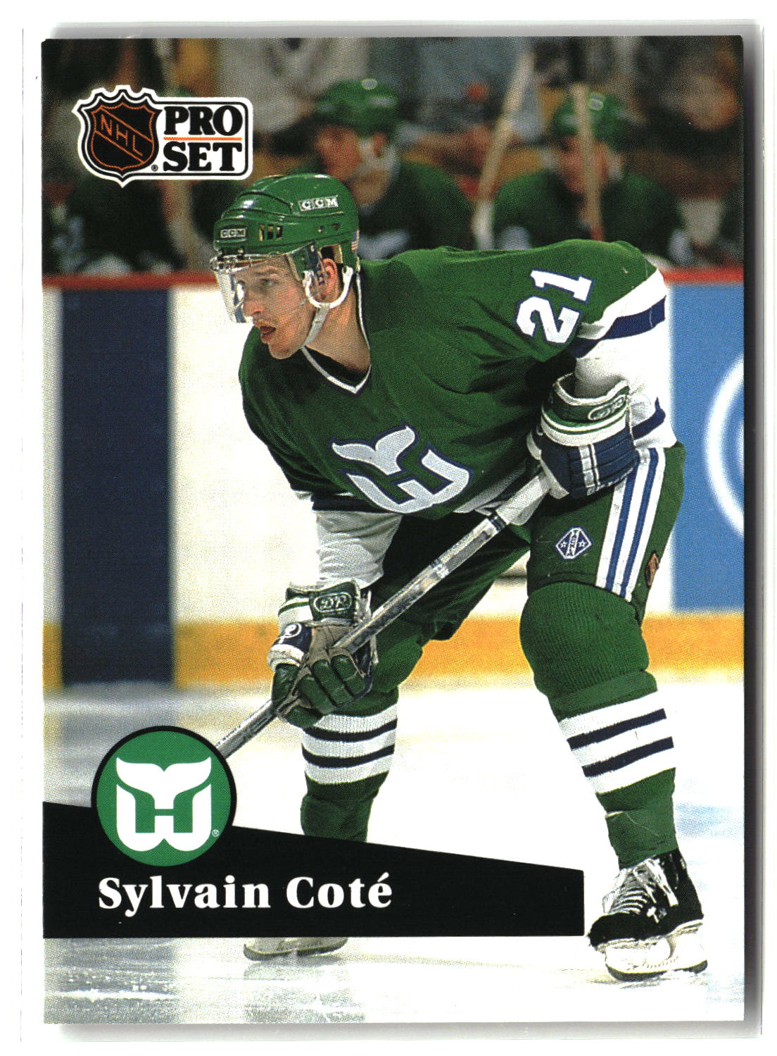 Sylvain Cote 1991-92 Pro Set French #82