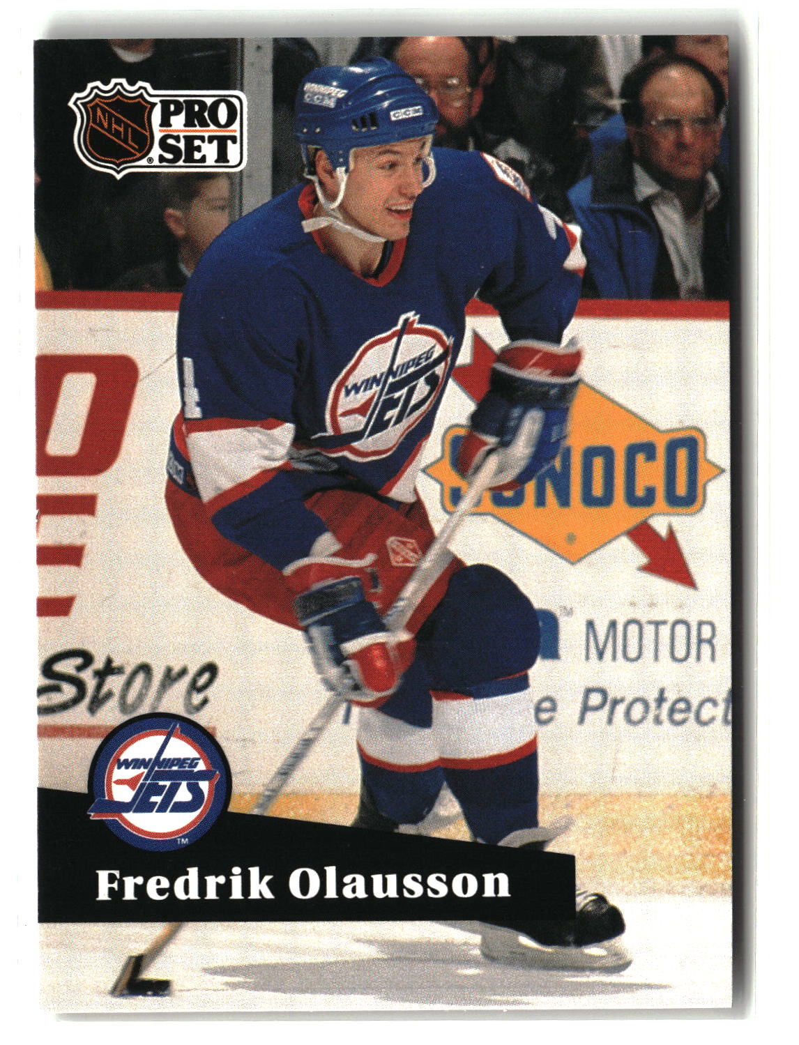 Fredrik Olausson 1991-92 Pro Set French #264