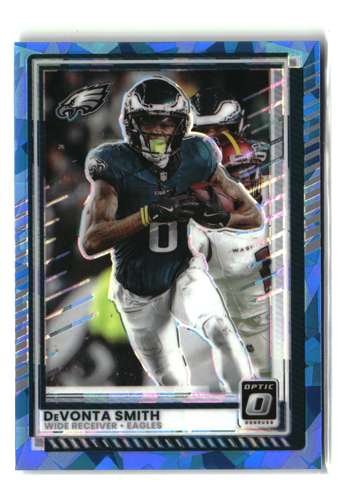 DeVonta Smith 2025 Donruss Optic Ice #28 #/15